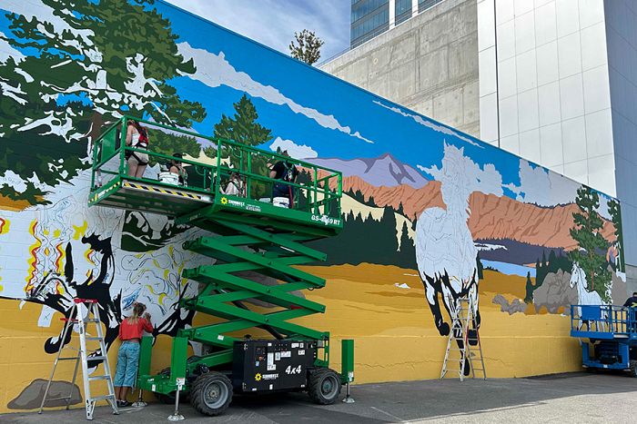 Landmark District x UBCO Art Mural