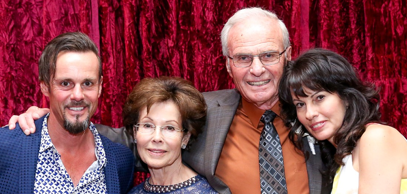 From LtoR Ken Stober Sandra Stober Al Stober and Carolyn Stober